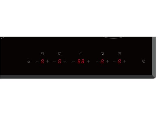 Варочная панель MIDEA MCH64101F 4 конфорки электрическая HiLight